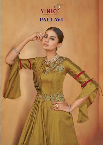 PALLAVI VOL 1 BY VAMIKA SILK DESIGNER GOWNS